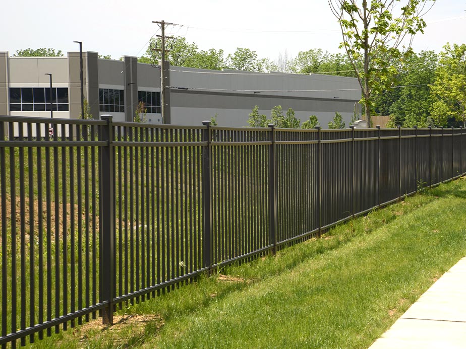 Commercial Aluminum decorative fencing in San Antonio Texas