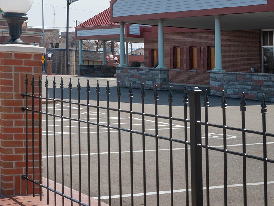 Commercial Commercial Wrought Iron Fence Company In San Antonio Texas