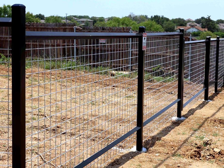 Commercial Mixed Material Fence Company In San Antonio Texas