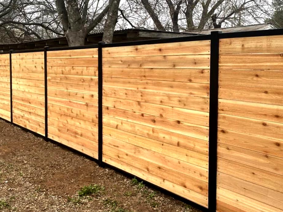 Mixed Material Fence Contractor in San Antonio Texas