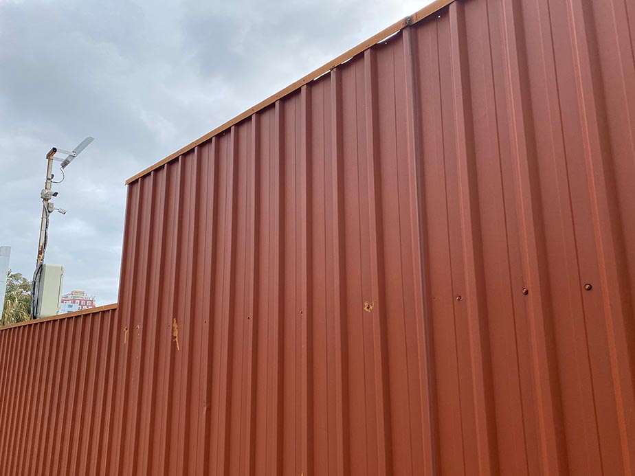 Specialty corrugated fence company in the San Antonio Texas area.