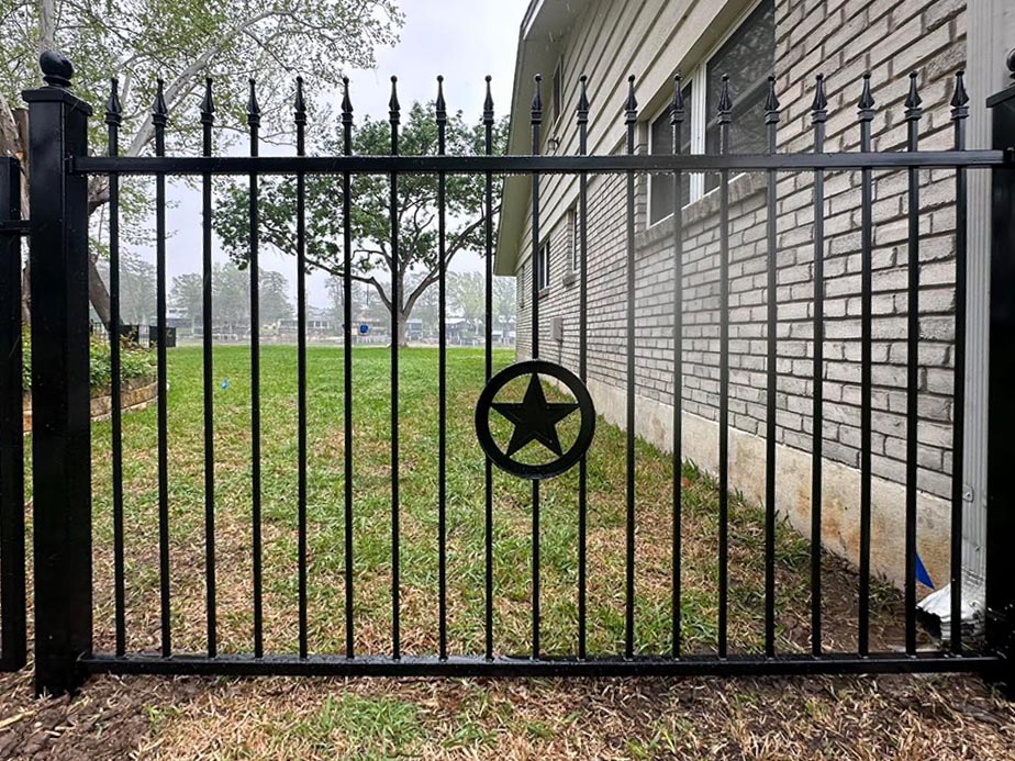 Wrought Iron decorative fencing in San Antonio Texas