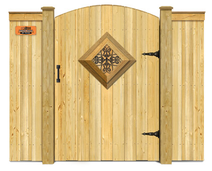 Residential residential wood gate contractor in San Antonio Texas