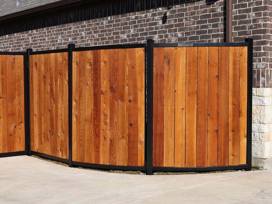 Wood fence options in the Castroville, Texas area.