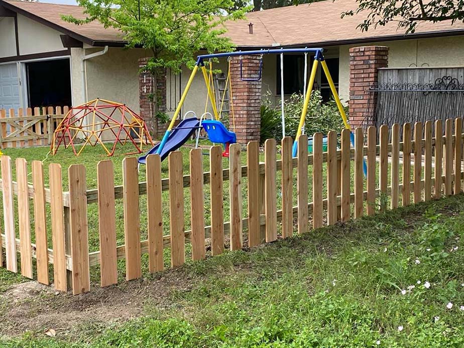 Wood fence styles that are popular in Castroville TX