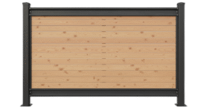 privacy wood infil two